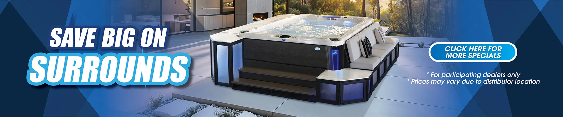 Calspas hot tub being used in a family setting - Bellmore