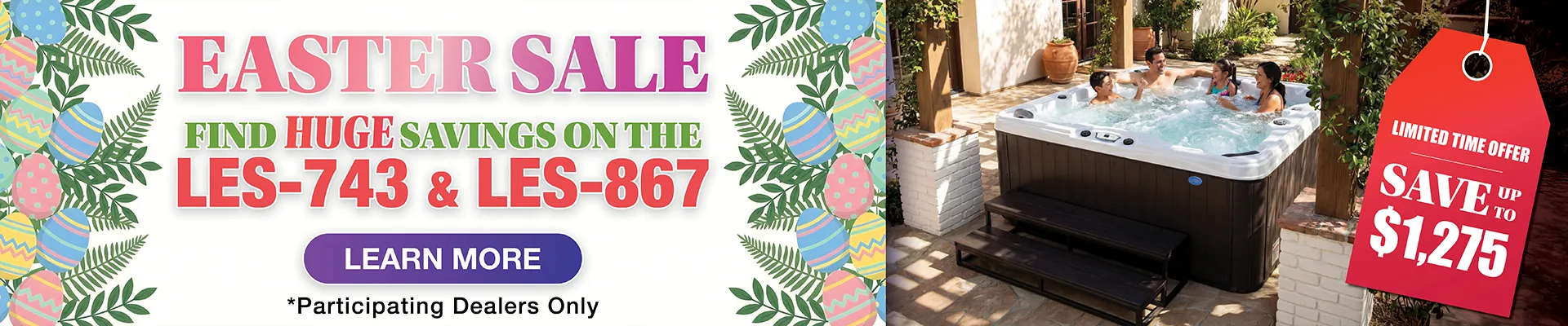 Calspas hot tub being used in a family setting - Bellmore